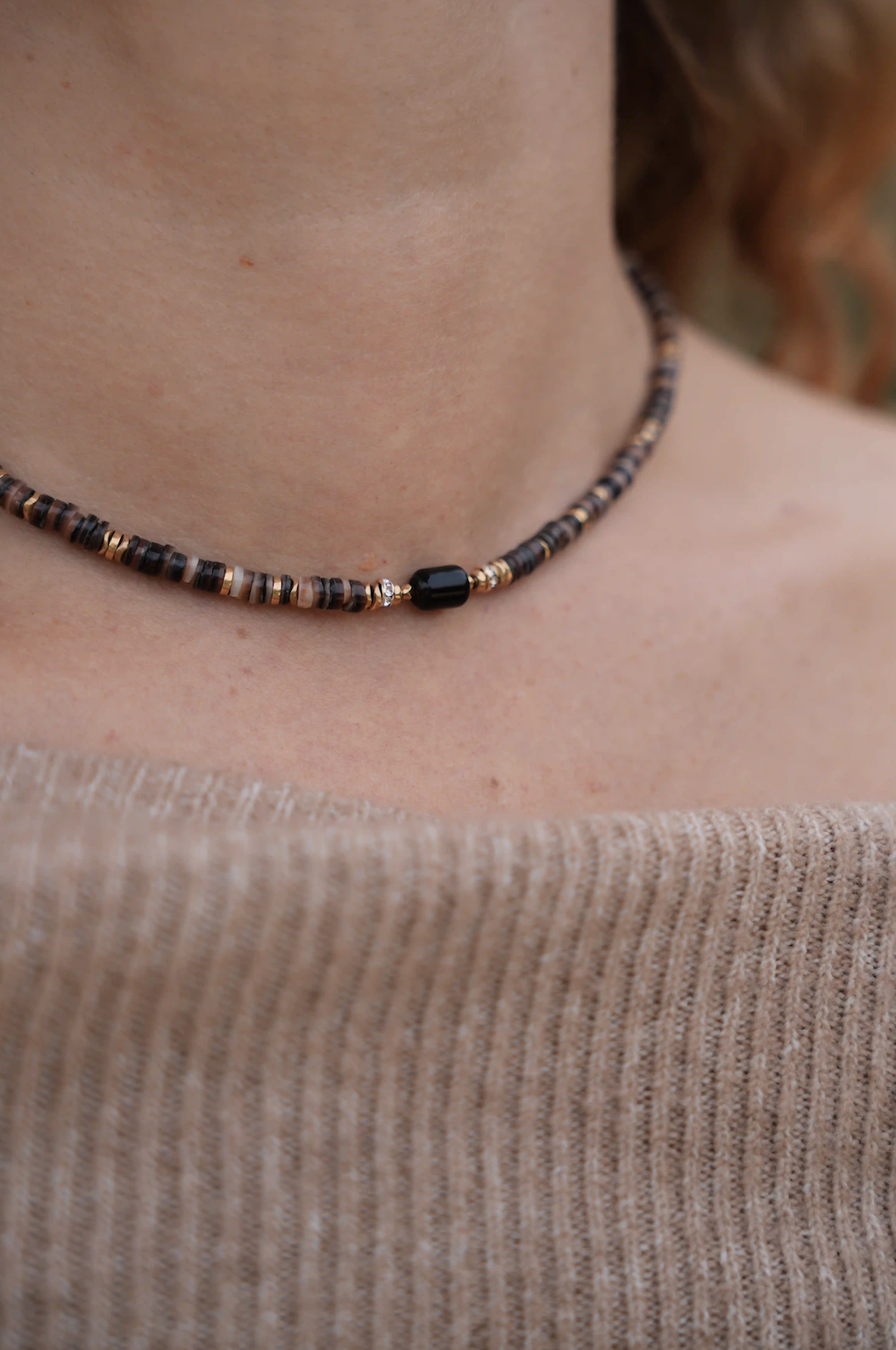 Multicolored women's necklace