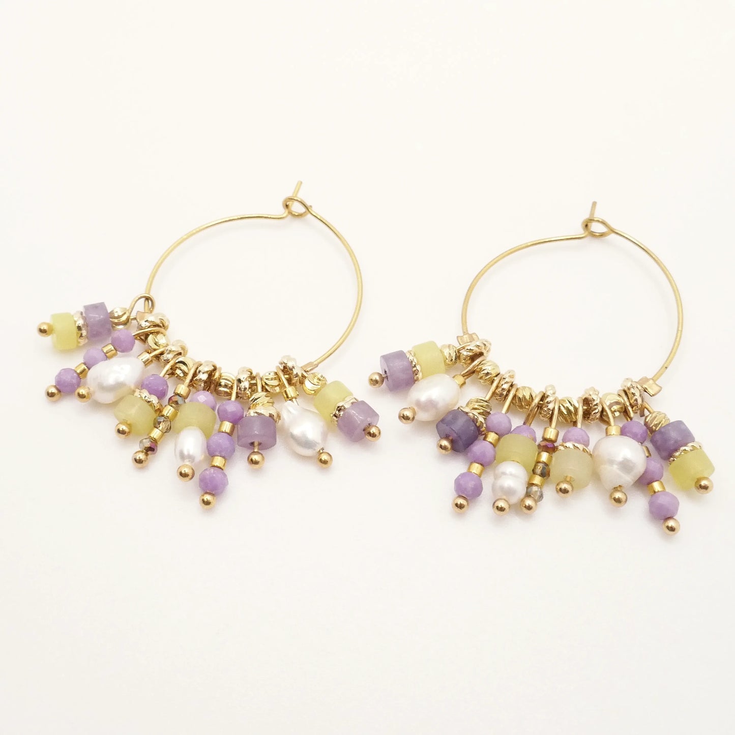Grace Purple Earrings