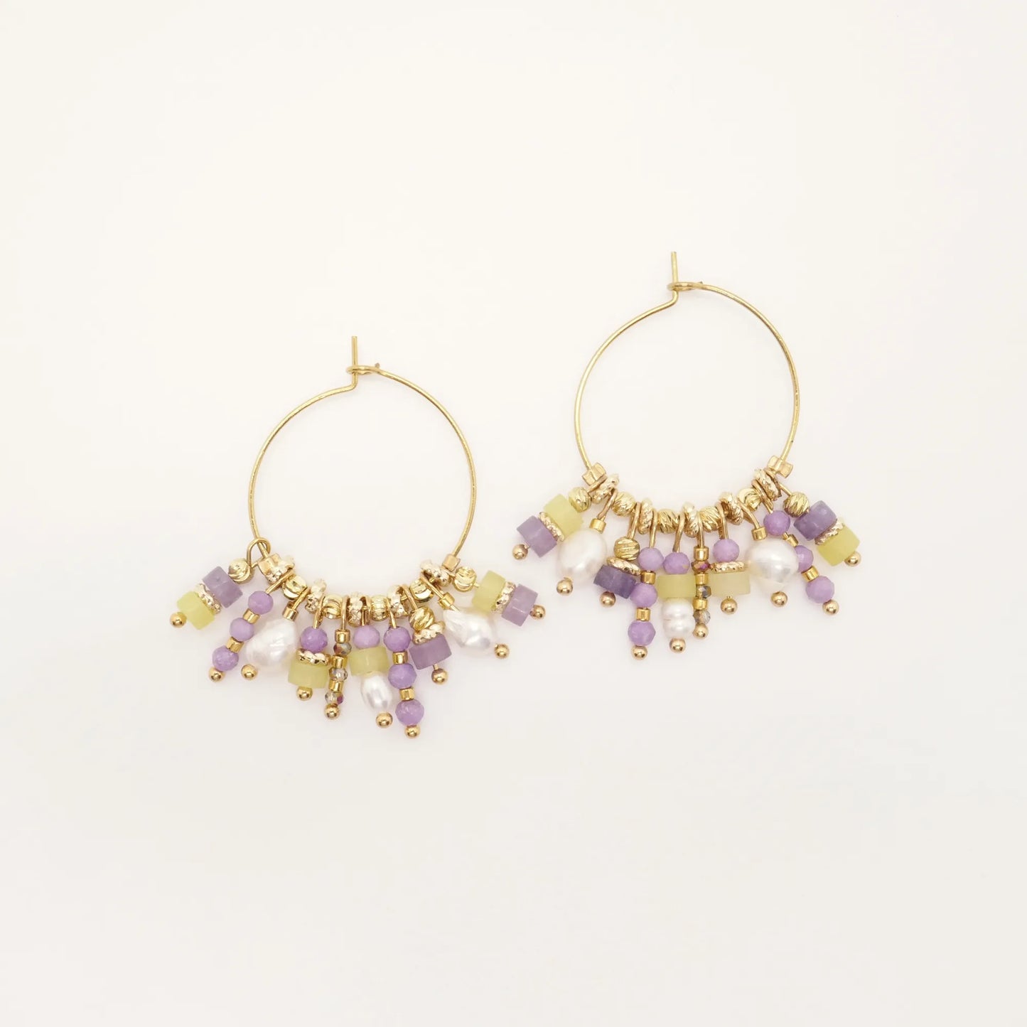Grace Purple Earrings