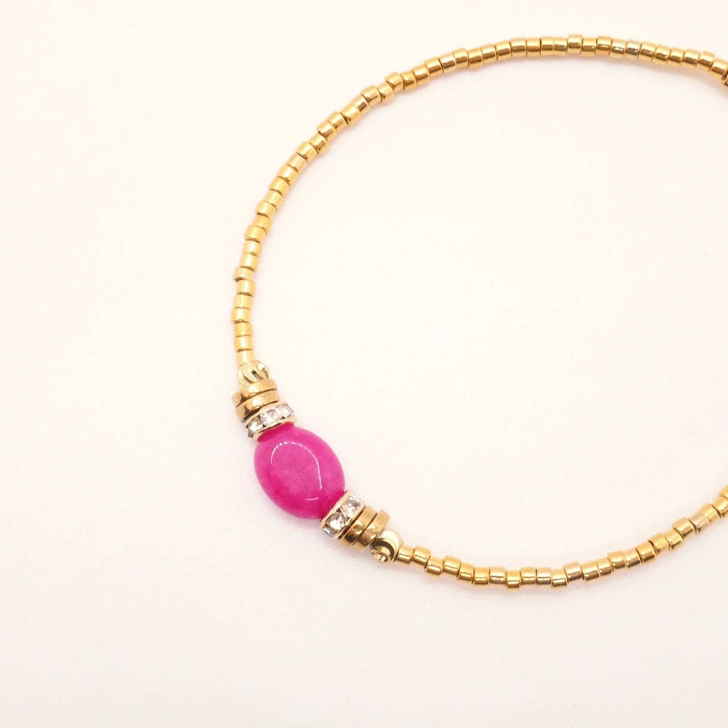 Bracelet Miyuki fuchsia