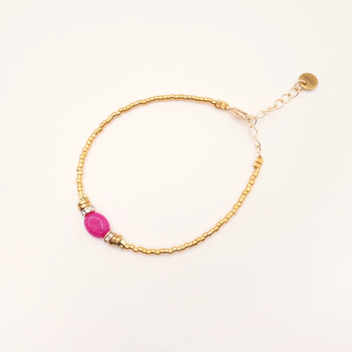 Bracelet Miyuki fuchsia