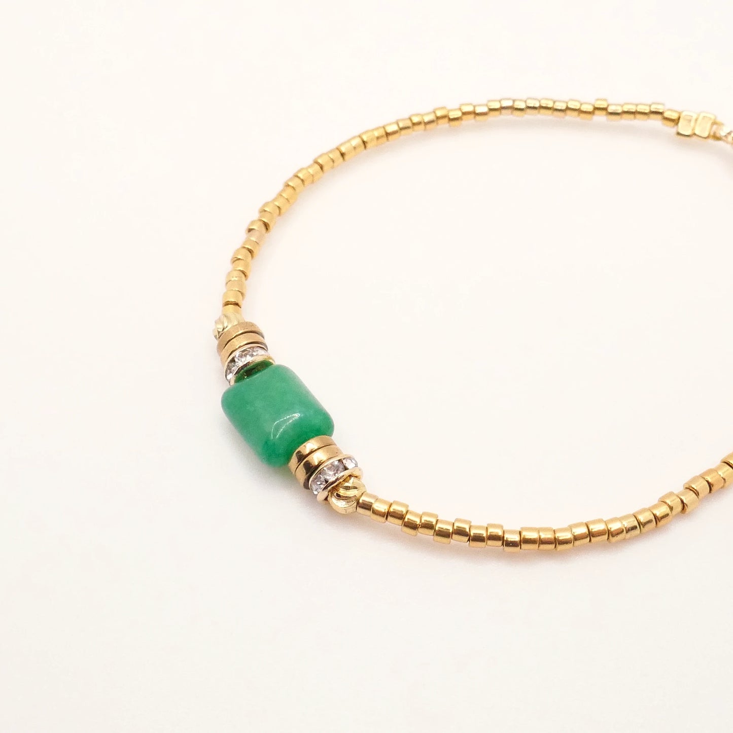 Bracelet Miyuki vert