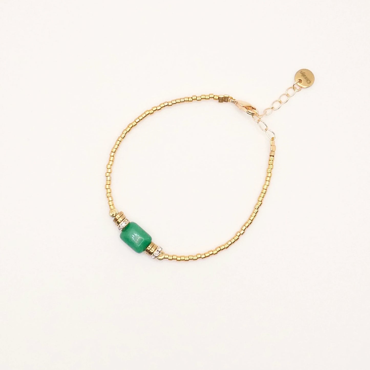 Bracelet Miyuki vert