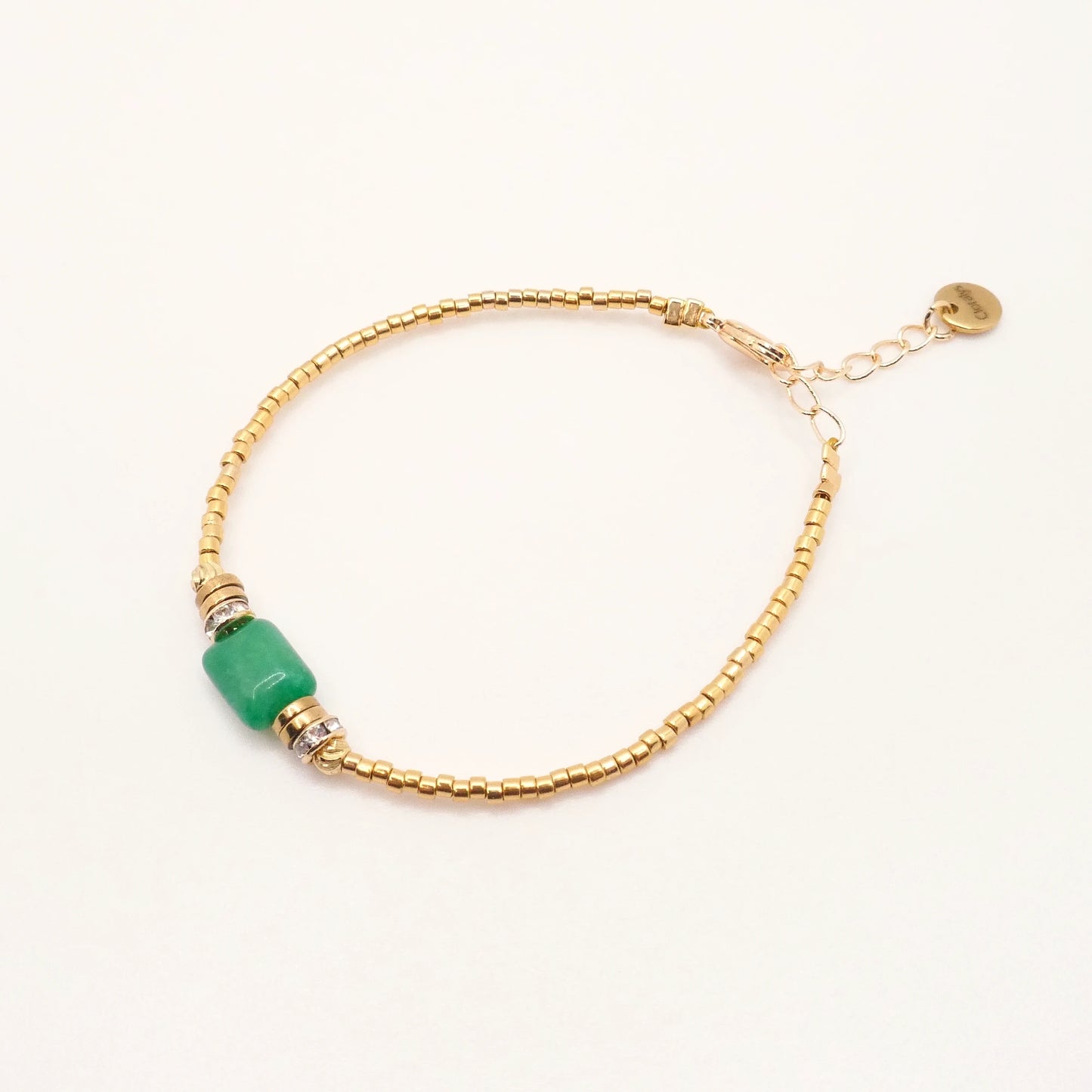 Bracelet Miyuki vert
