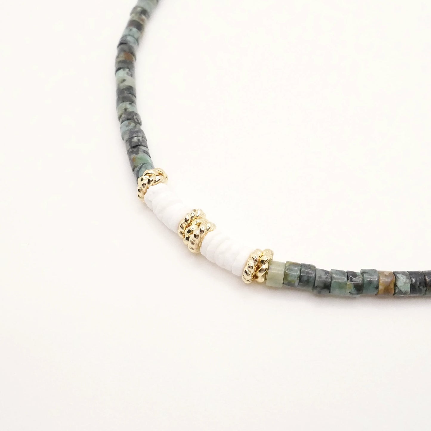 Collier Forio vert