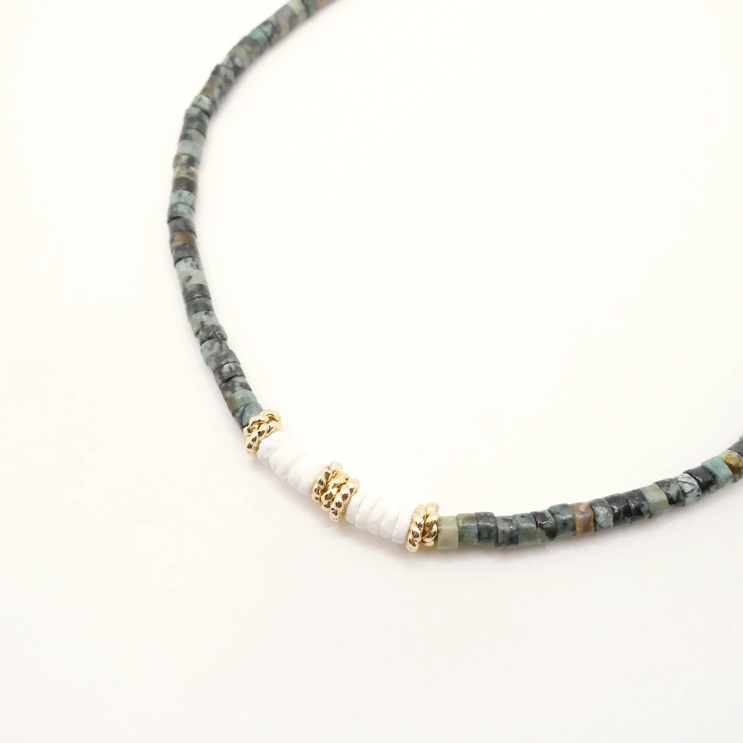 Collier Forio vert