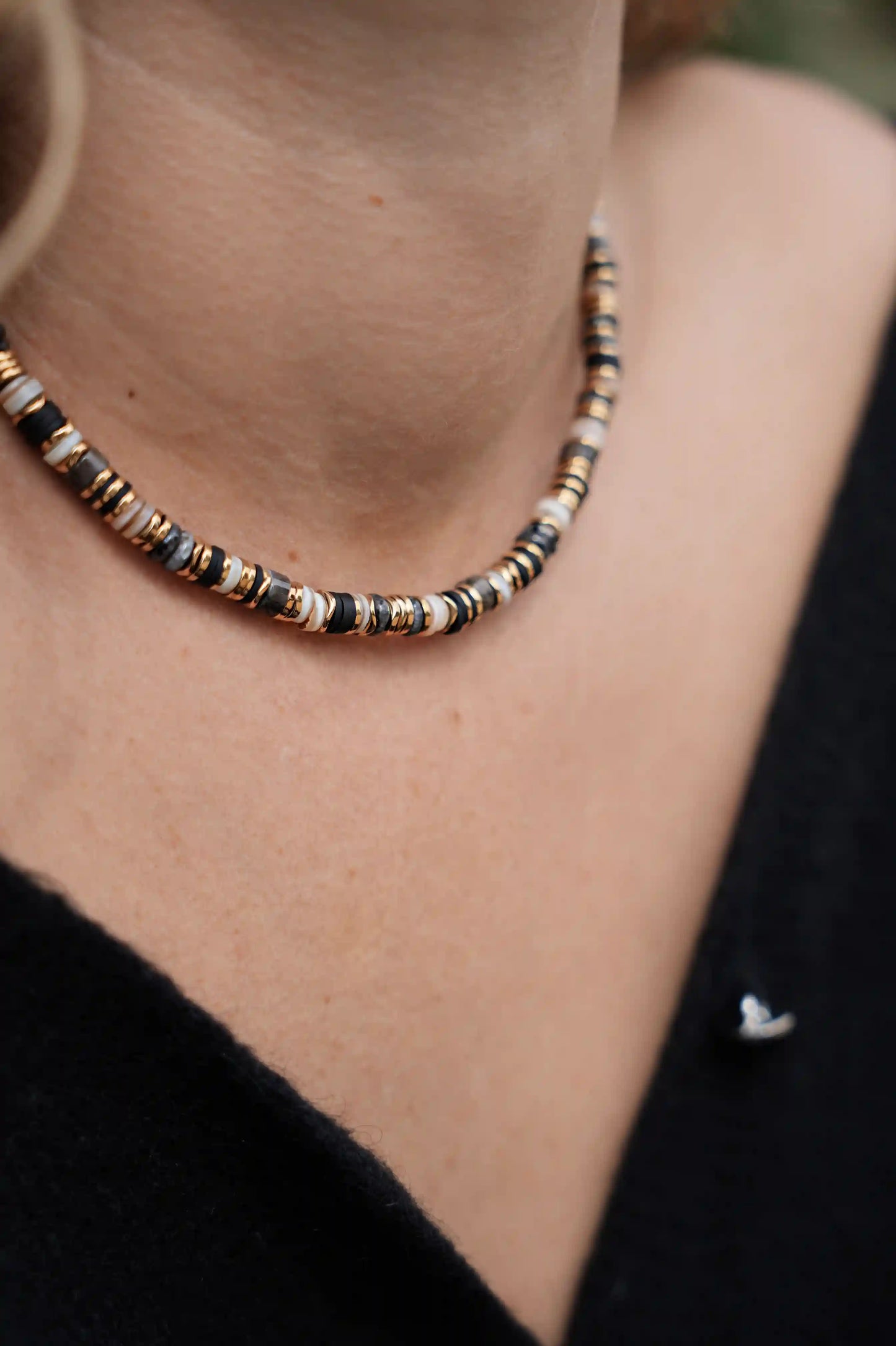 Collier Elwood noir