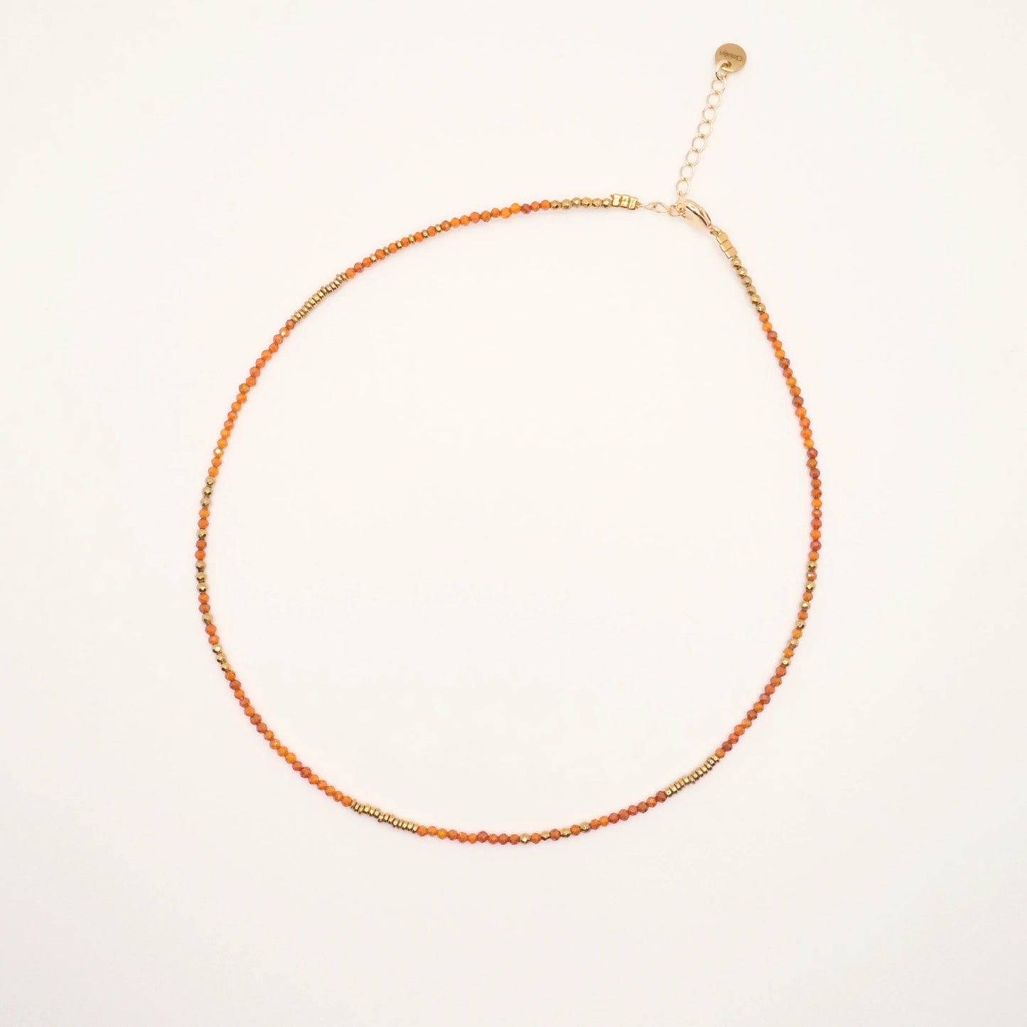 Collier Adélia orange