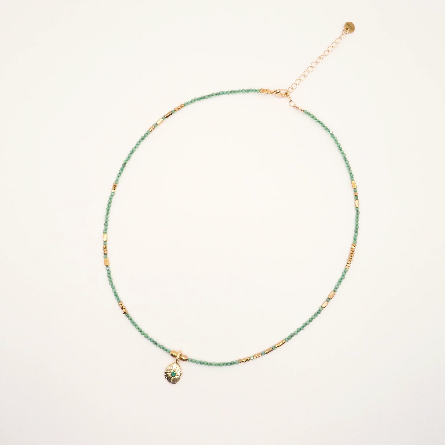 Collier Ezra vert