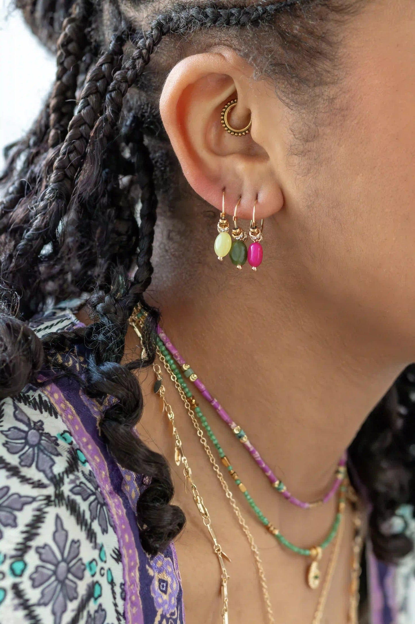Collier Marceau violet