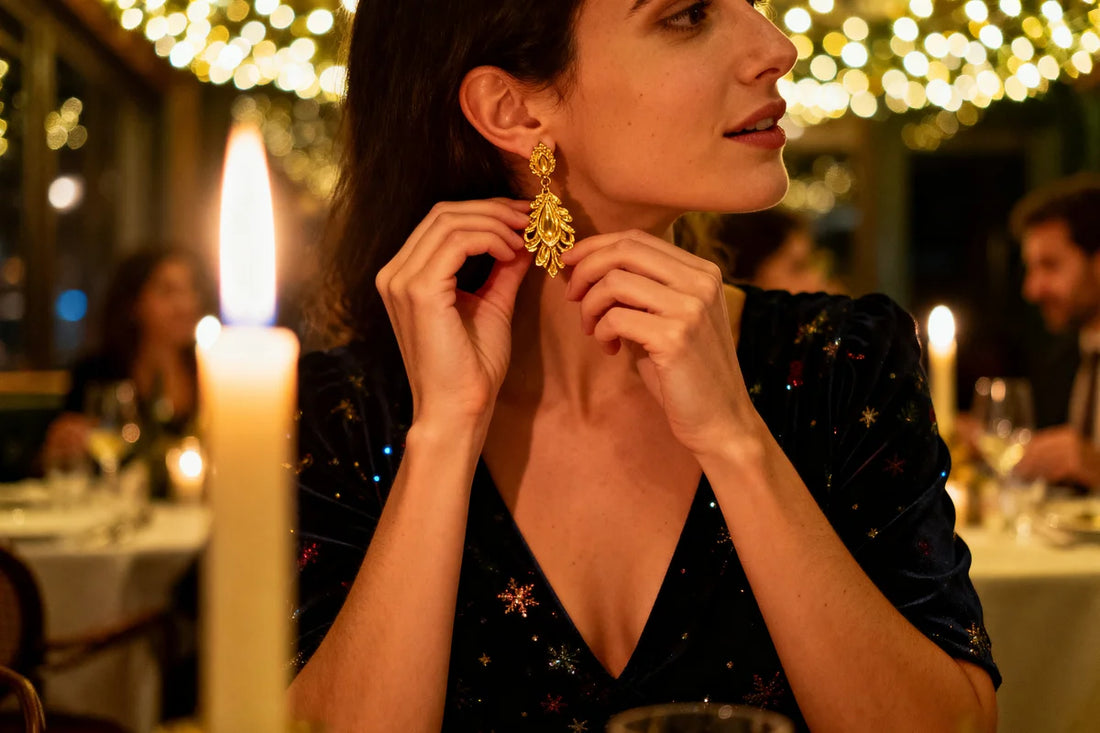 Quels bijoux porter avec une tenue de fête - Cloralys Bijoux