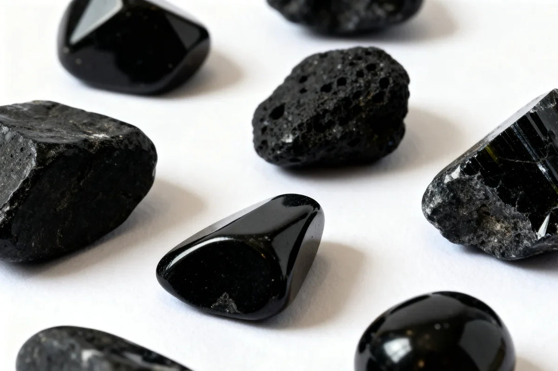 Pierres noires : variétés et vertus à découvrir