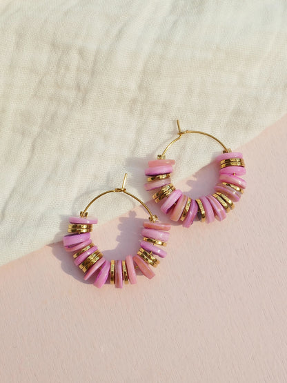 Boucles d'oreilles Savana