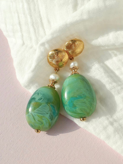 Boucles d'oreilles Calypso