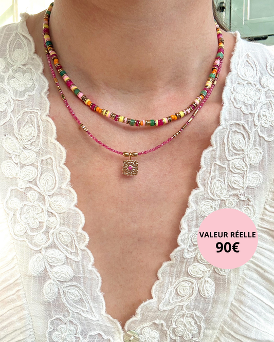 Collier Indy + Ezra rose