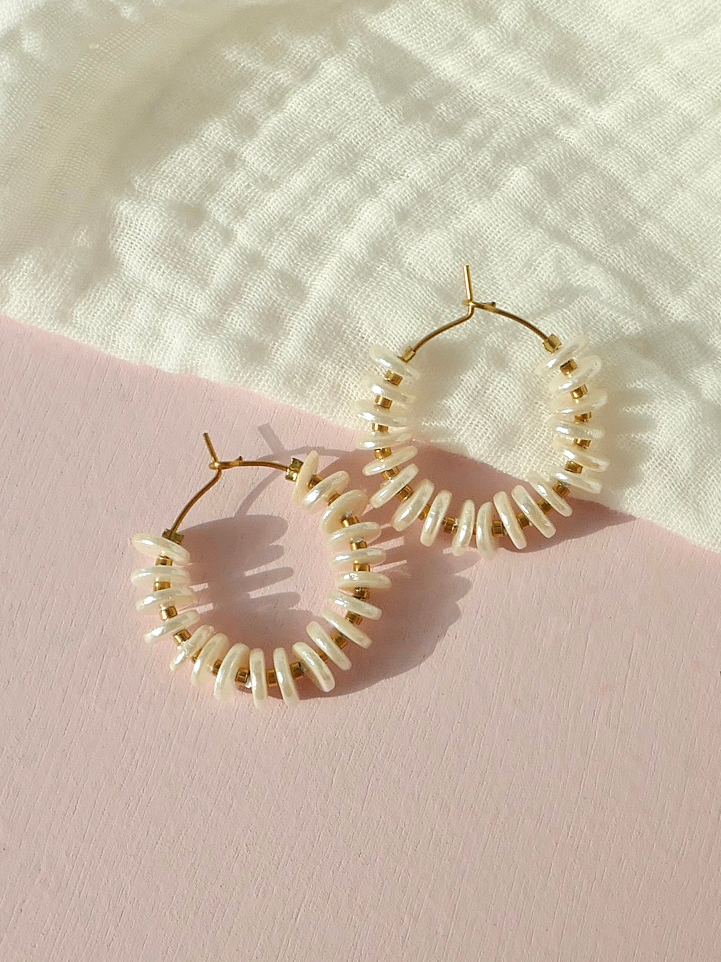 Boucles d'oreilles Irisé