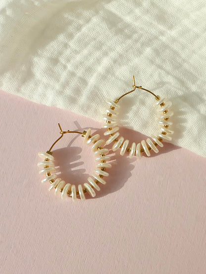 Boucles d'oreilles Irisé