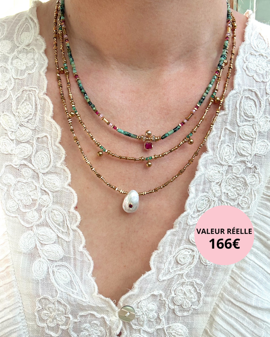 Colliers Cléa + Aliénor + Katalina