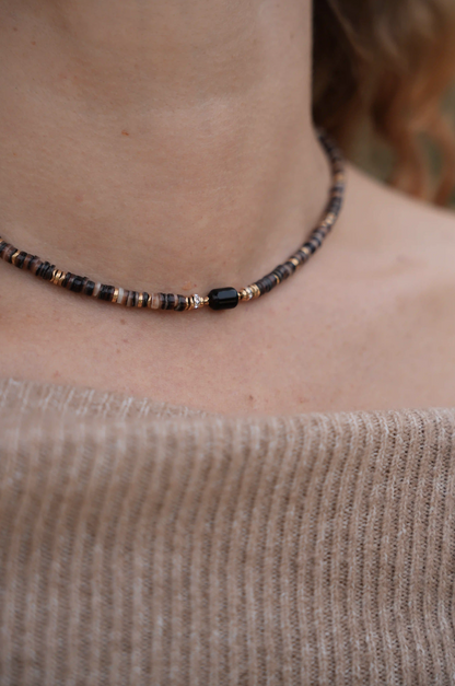 Multicolored women's necklace