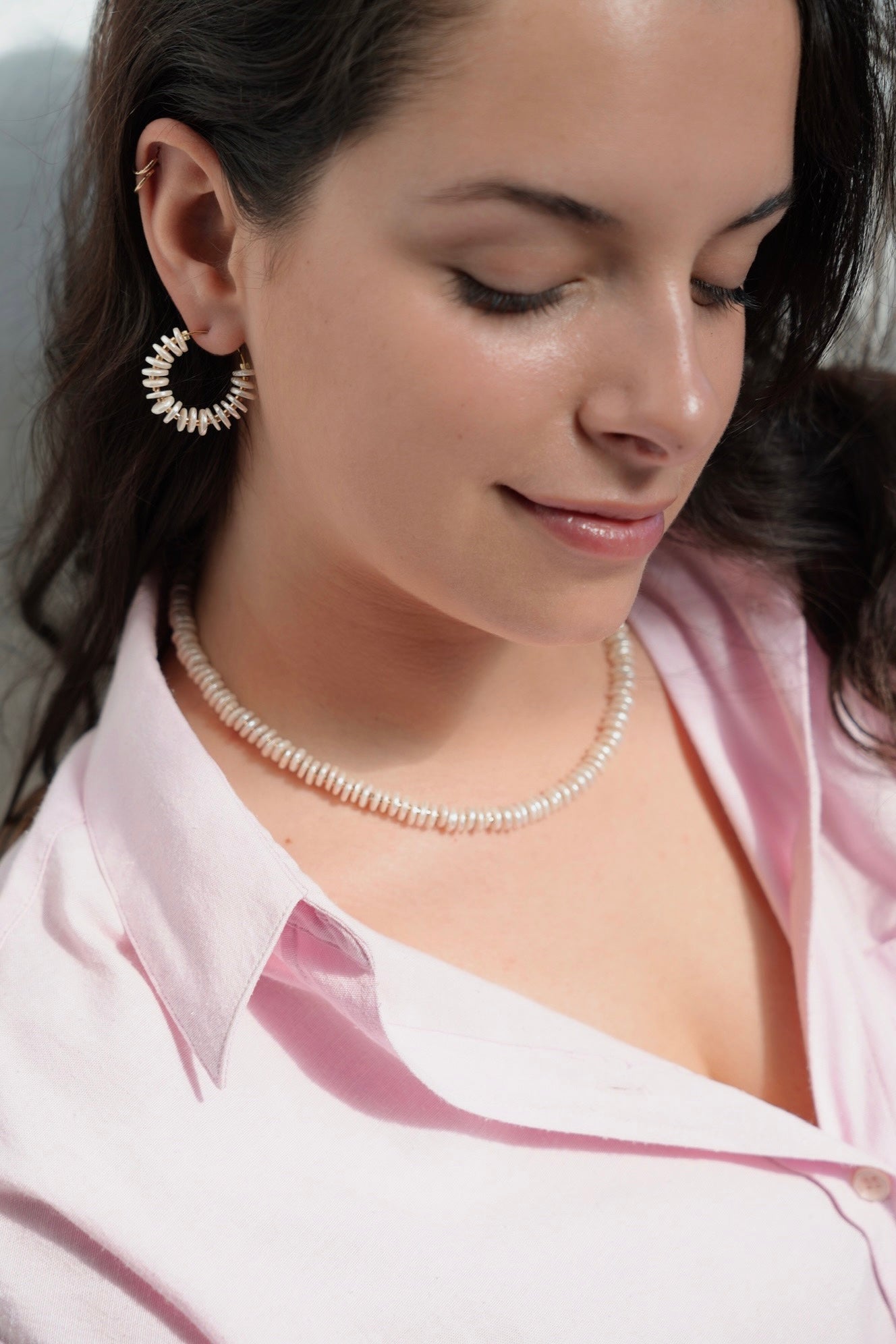 Boucles d'oreilles Irisé