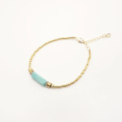 Bracelet Miyuki turquoise