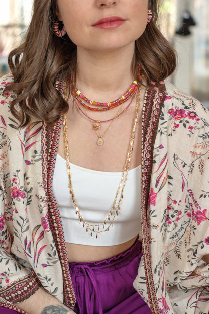 Collier Fauve Opale
