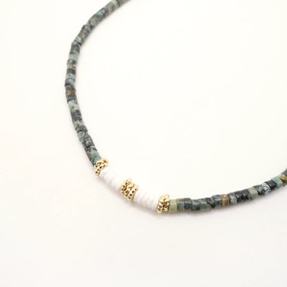 Collier Forio vert