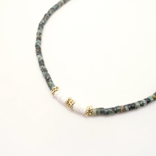 Collier Forio vert
