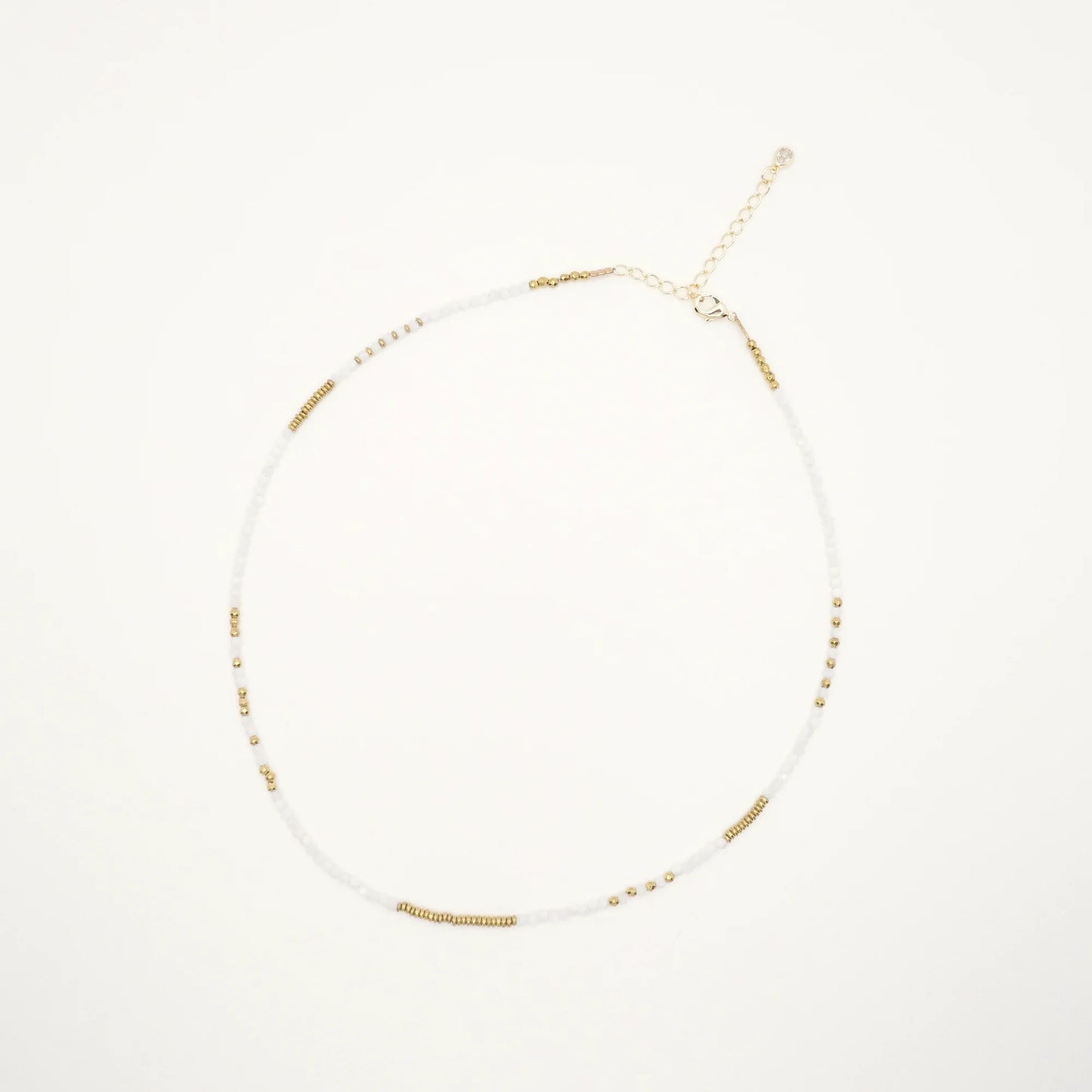 Collier Adelia blanc