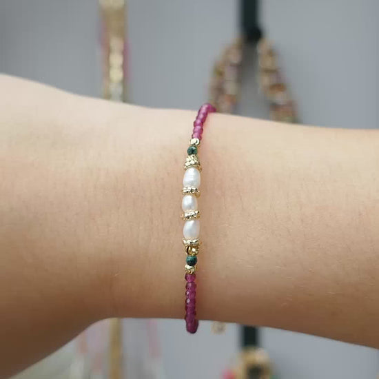 Bracelet en perles femme