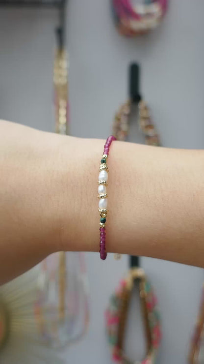 Bracelet en perles femme